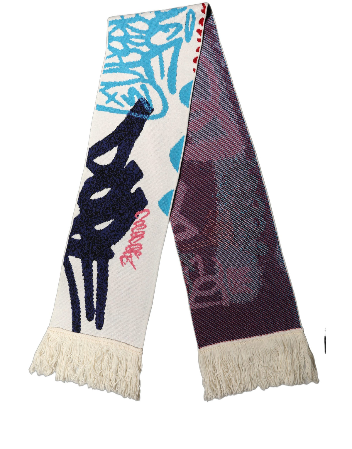 Off-White Cashmere Scarf