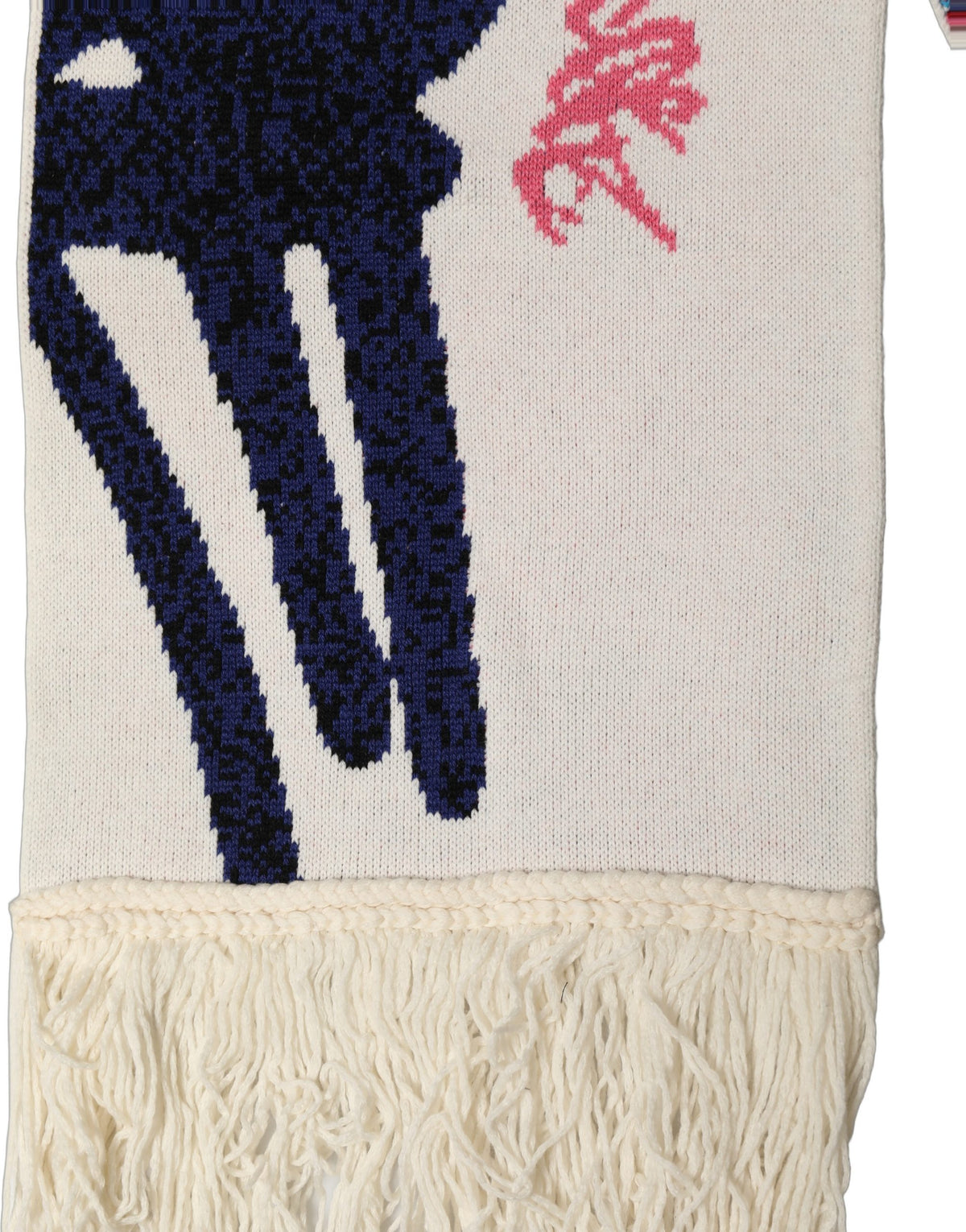 Off-White Cashmere Scarf