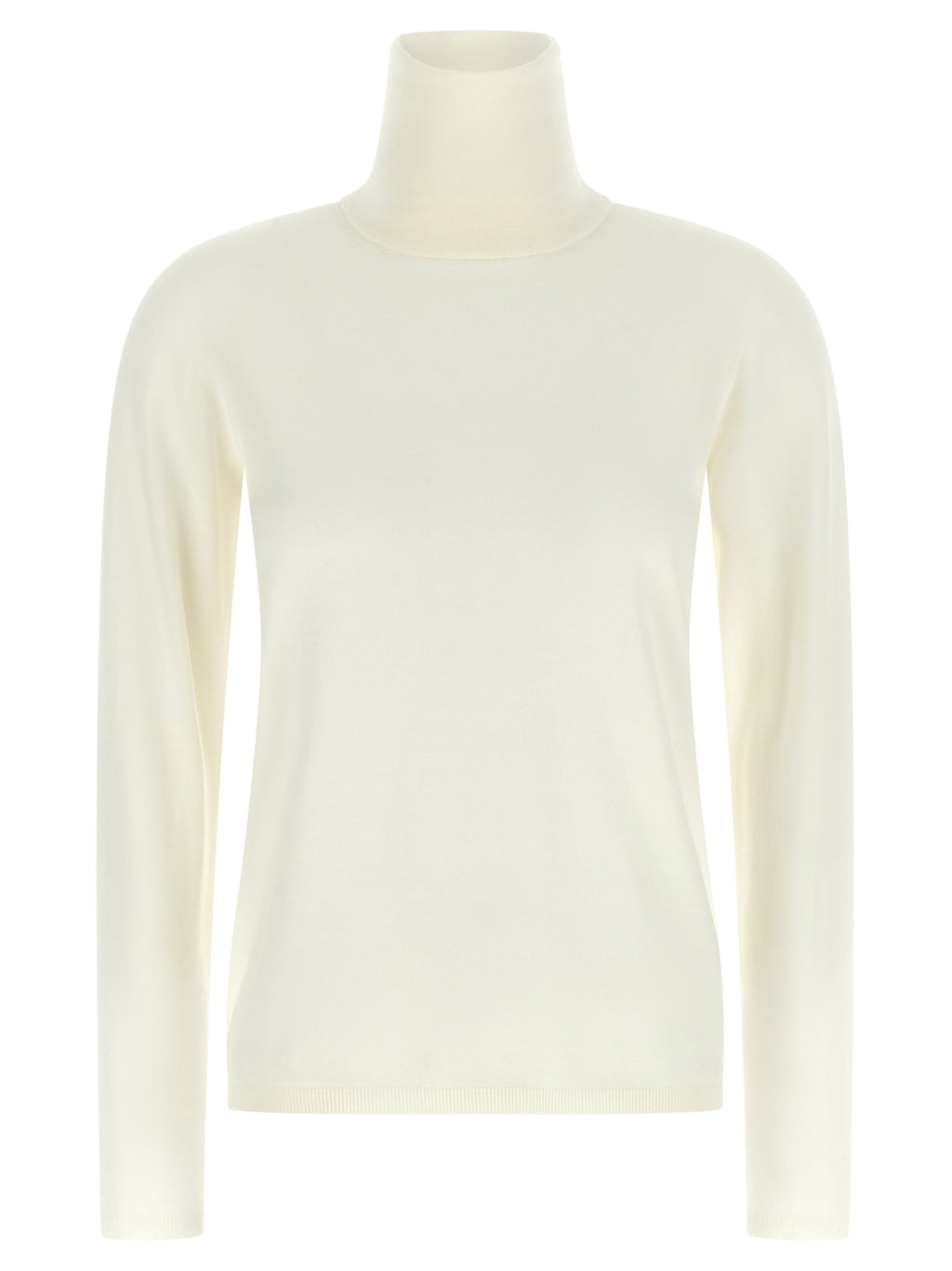 Pull en laine vierge blanc