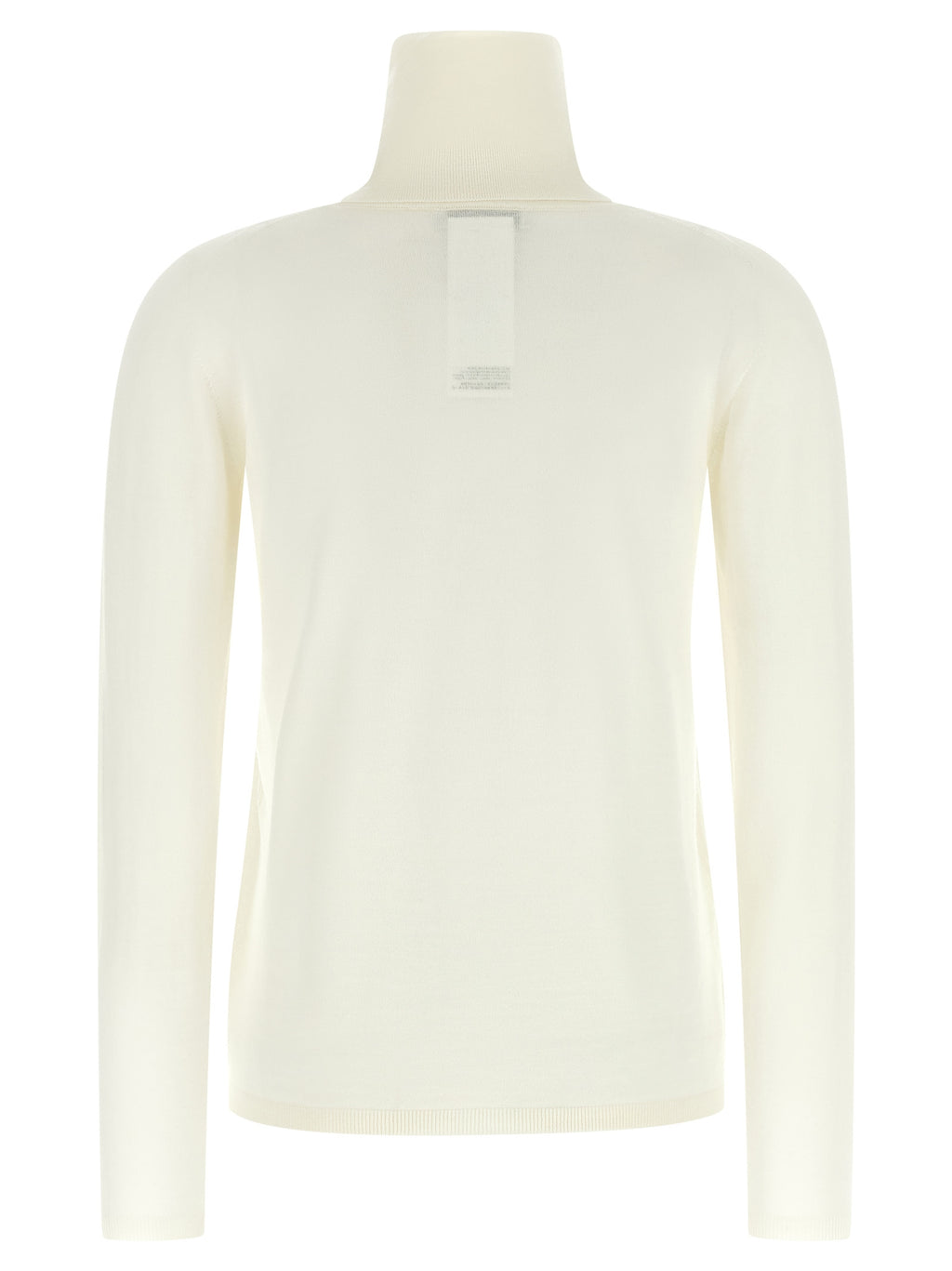 Pull en laine vierge blanc