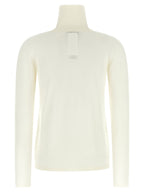 Pull en laine vierge blanc