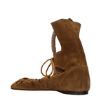 Bottines en cuir – Marron