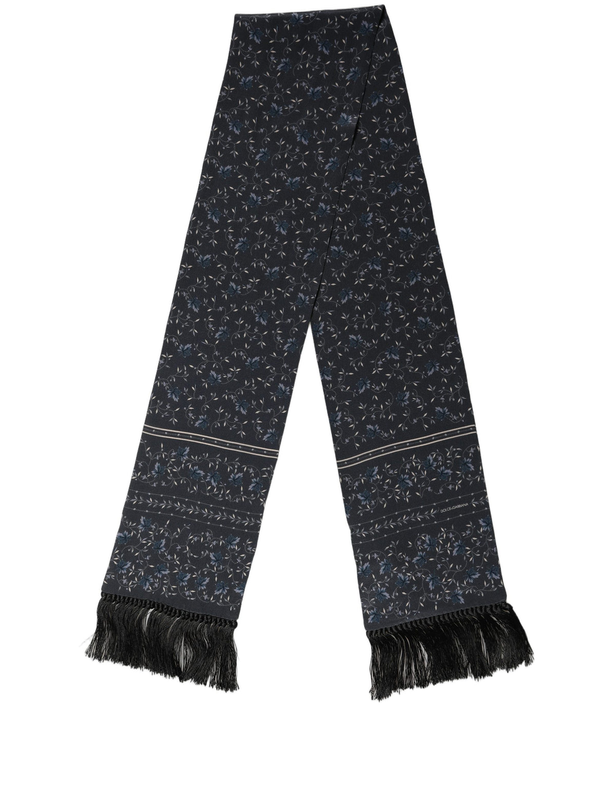 Blue Silk Scarf