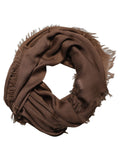 Brown Silk Scarf