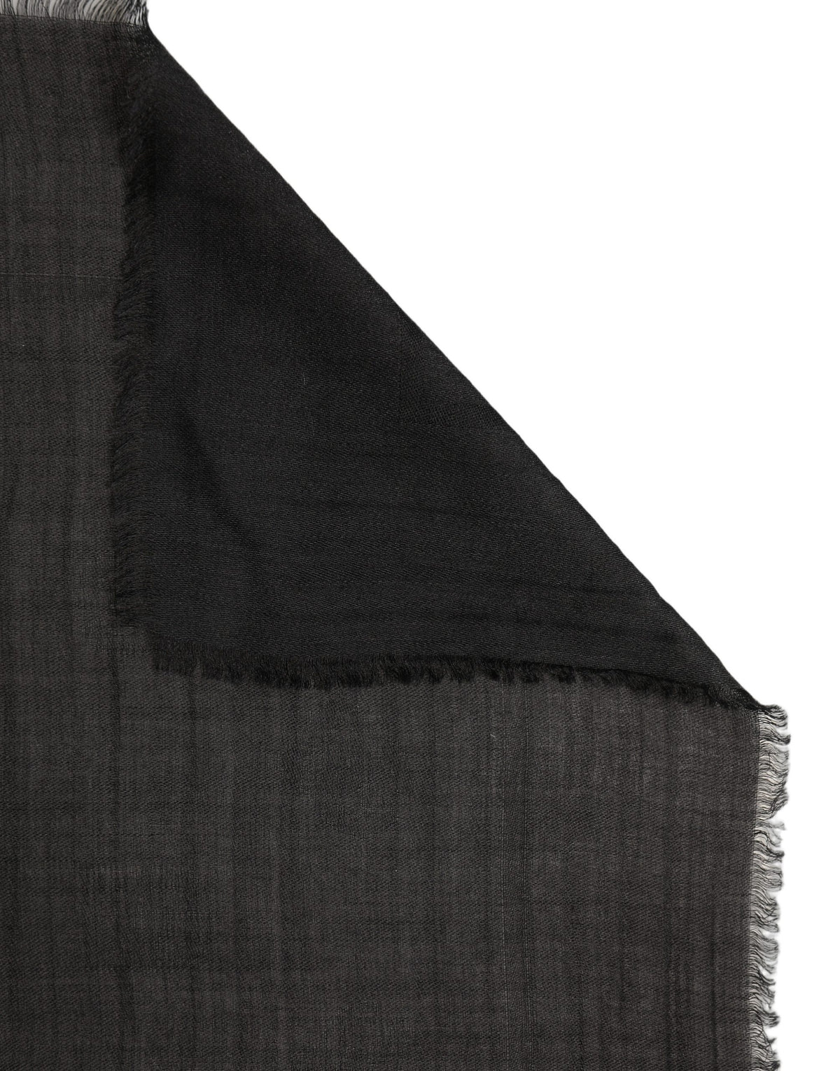 Black Silk Scarf