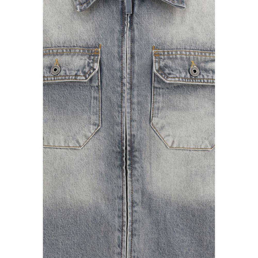 Veste en jean – Grise