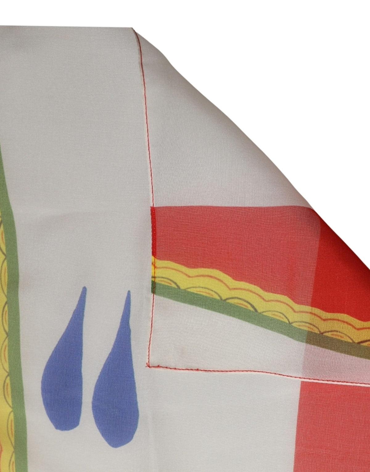 Multicolour Silk Scarf