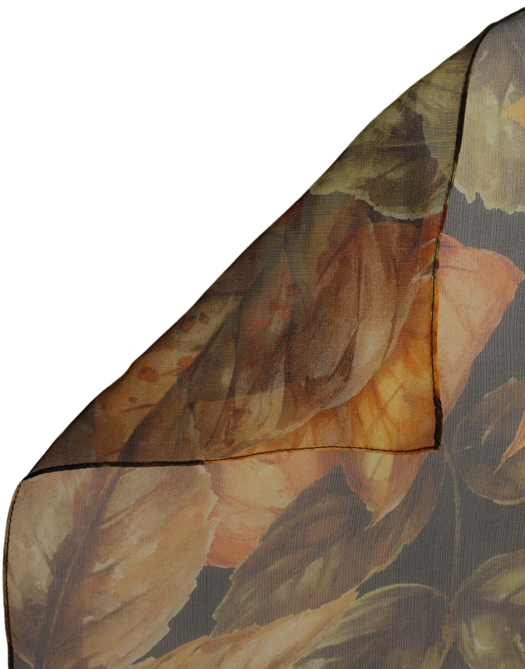 Foulard en soie multicolore
