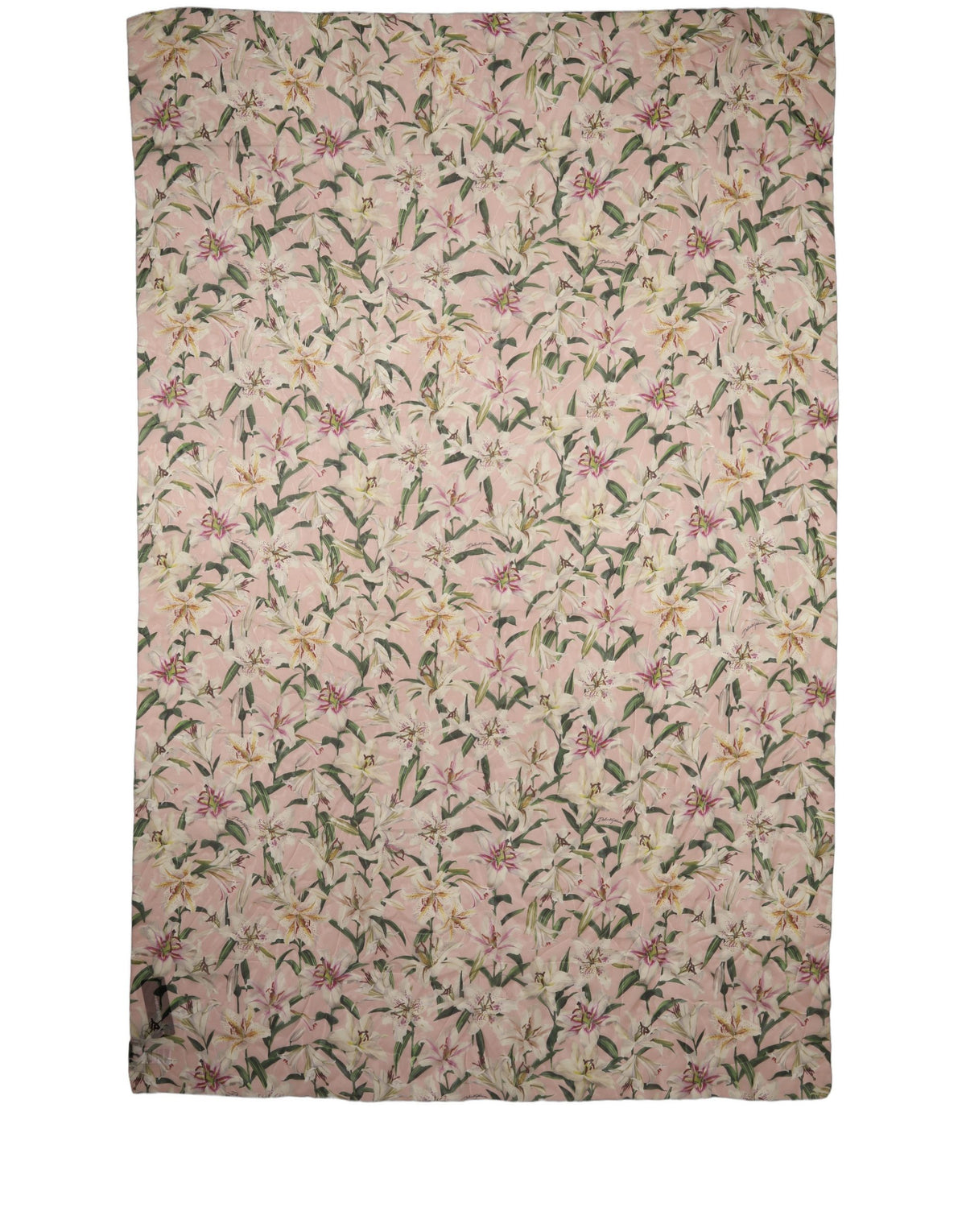 Pink Silk Scarf