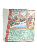 Multicolour Silk Scarf