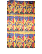 Foulard en soie multicolore