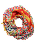 Multicolour Silk Scarf