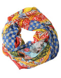 Multicolour Silk Scarf