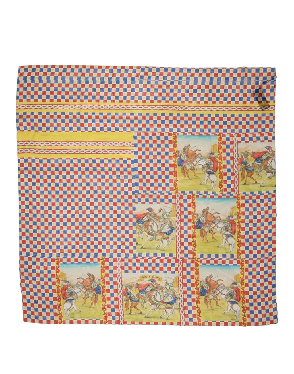 Multicolour Silk Scarf