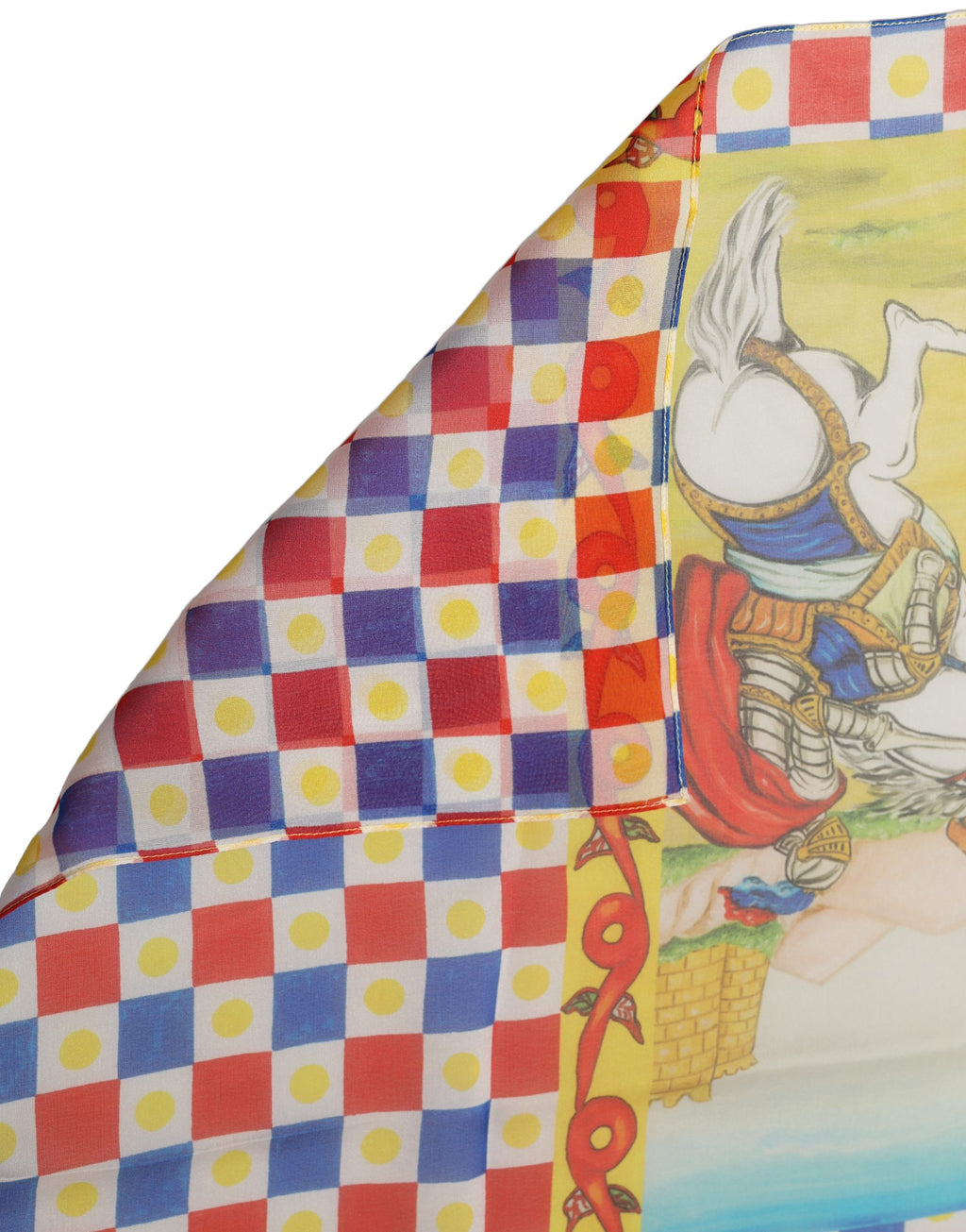 Multicolour Silk Scarf