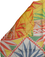 Foulard en soie multicolore