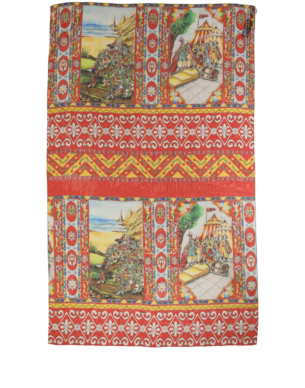 Multicolour Silk Scarf