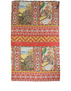 Multicolour Silk Scarf