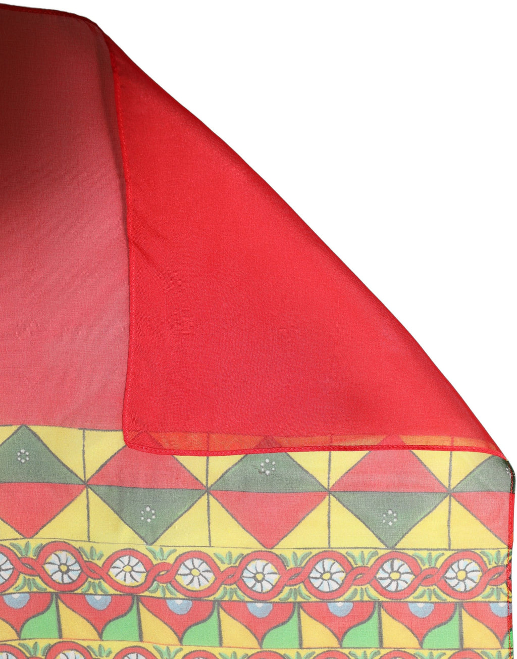 Red Silk Scarf