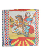 Multicolour Silk Scarf