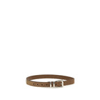 Ceinture en daim marron