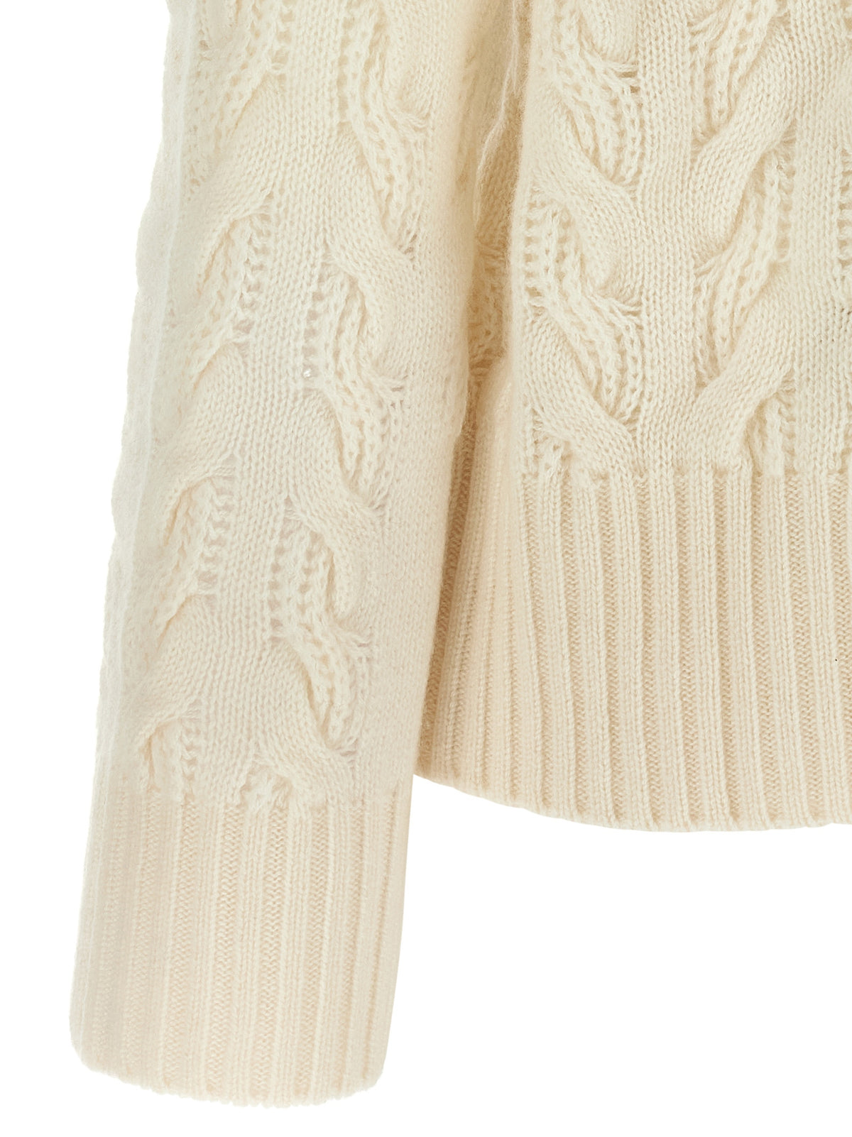 Gilet en laine blanc