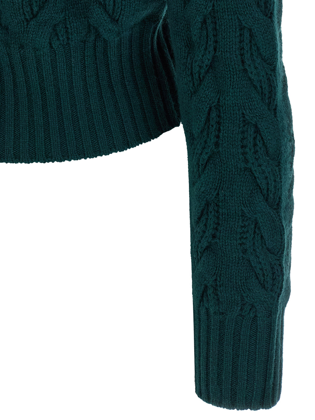 Green Wool Sweater