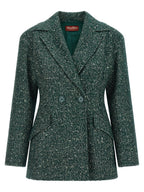 Bicolor Virgin Wool Blazer