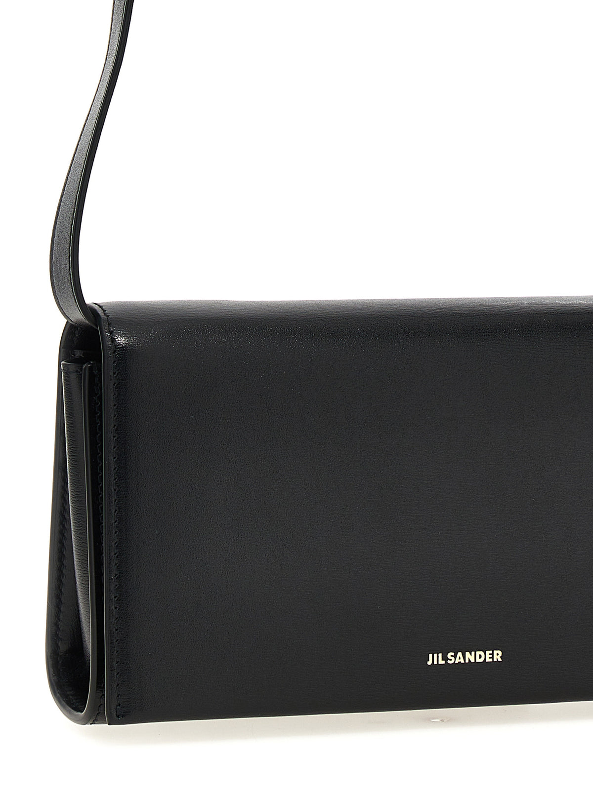 Black Leather Crossbody Bag