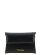 Porte-monnaie en cuir noir