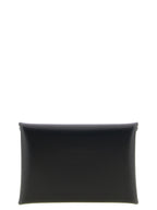 Porte-monnaie en cuir noir