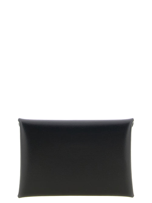 Black Leather Coin Purse