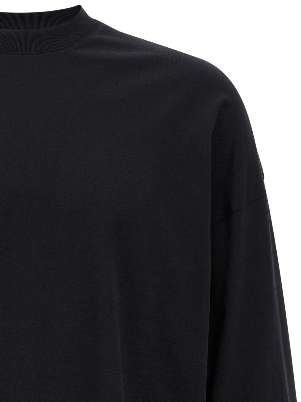 Black Cotton T-Shirt