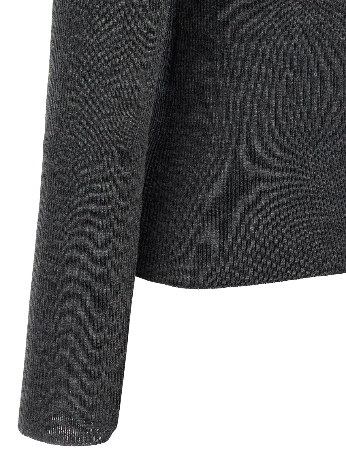 Grey Virgin Wool Sweater