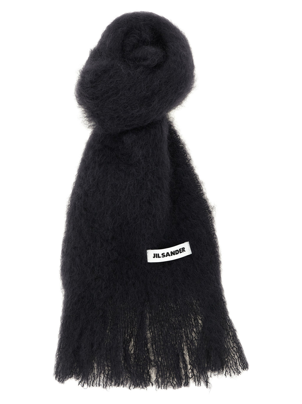 Black Mohair Scarf