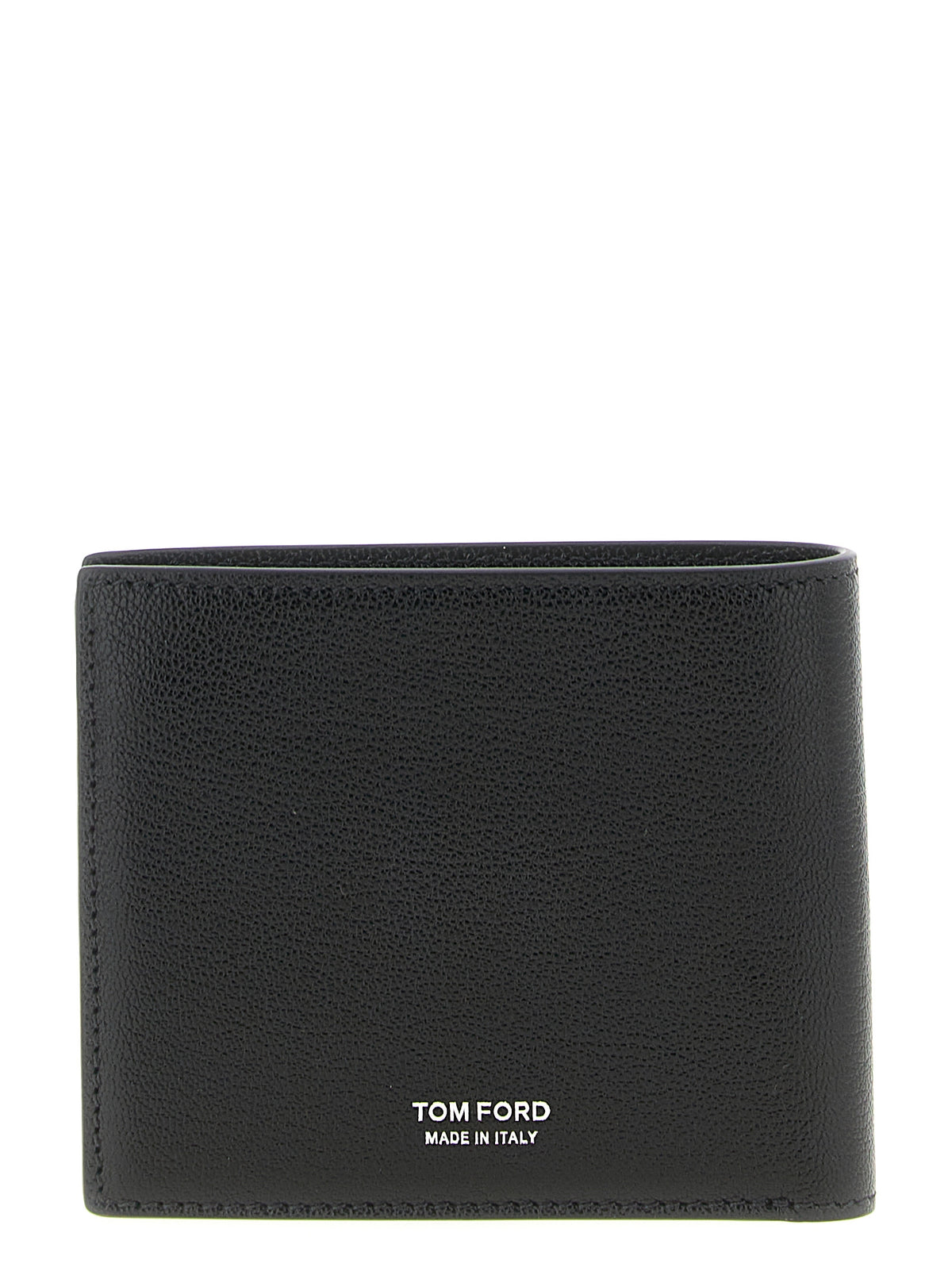 Portefeuille en cuir noir
