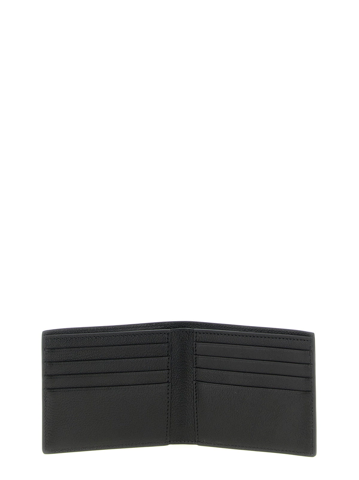Portefeuille en cuir noir