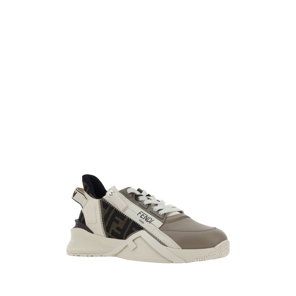 Brown Leather Sneakers
