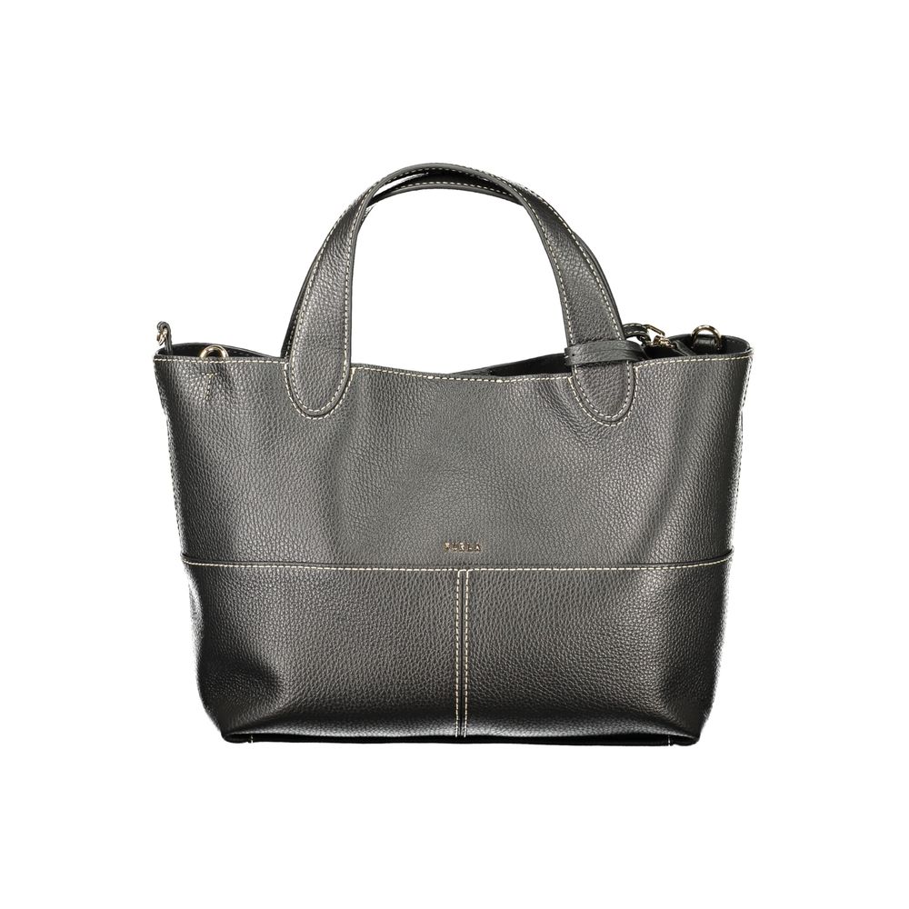 Leather Handbag – Black