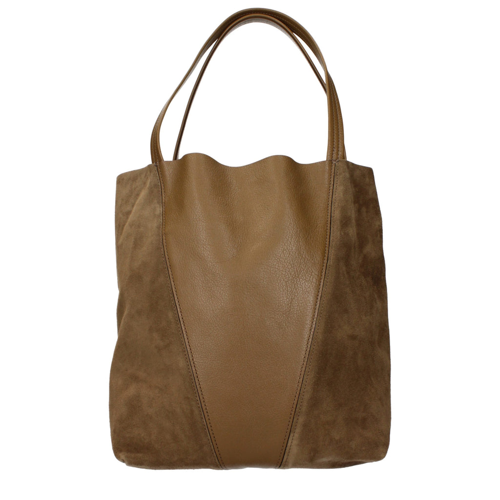 Brown Suede Shoulder Bag