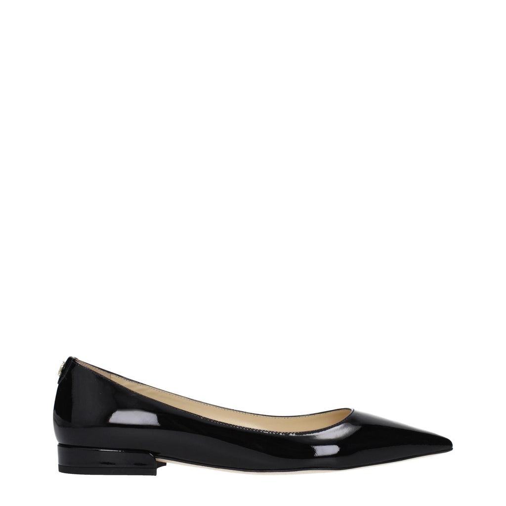 Black Leather Pumps
