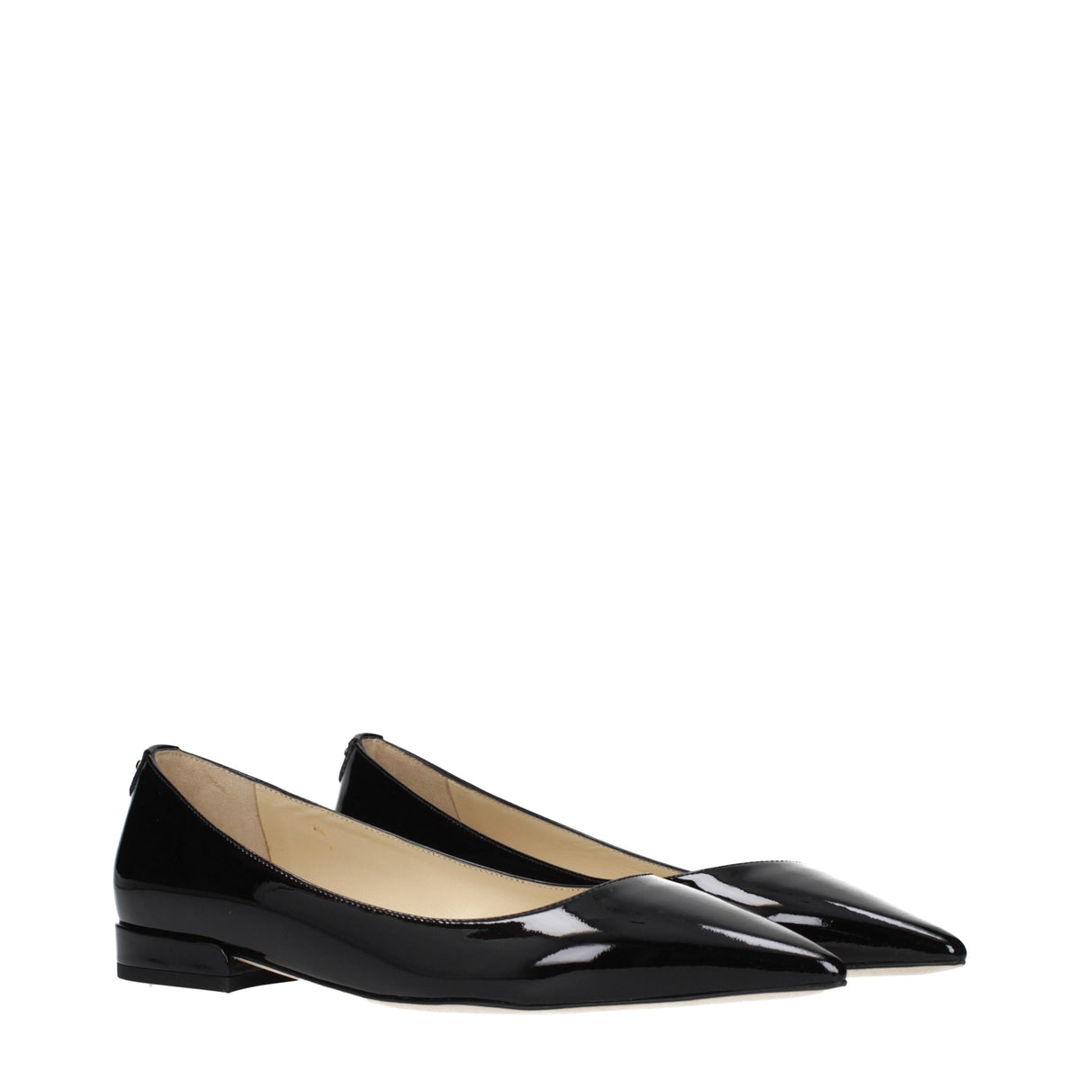 Black Leather Pumps