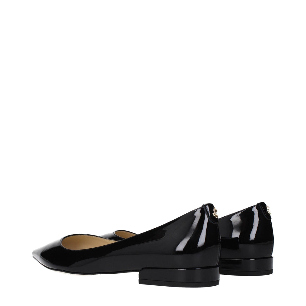 Black Leather Pumps