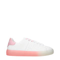 Baskets en cuir blanc