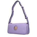 Leather Shoulder Bag – Purple