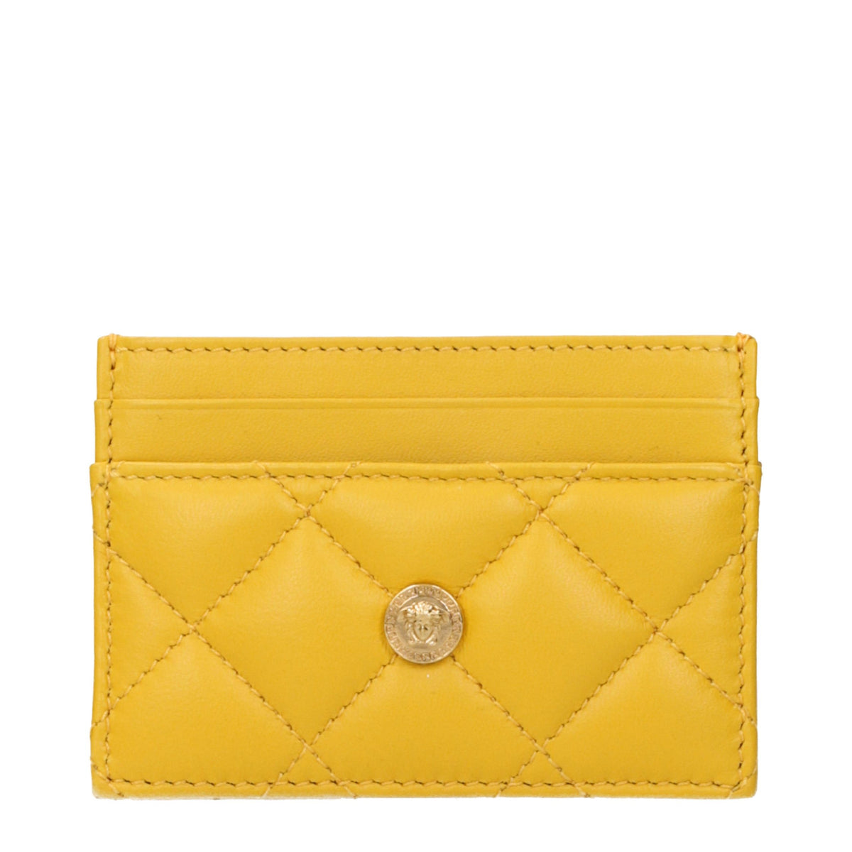 Yellow Leather Document Holder