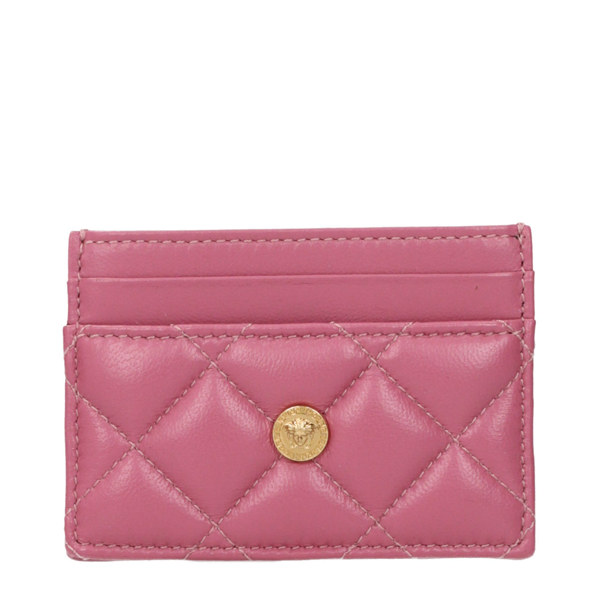 Porte-documents en cuir rose