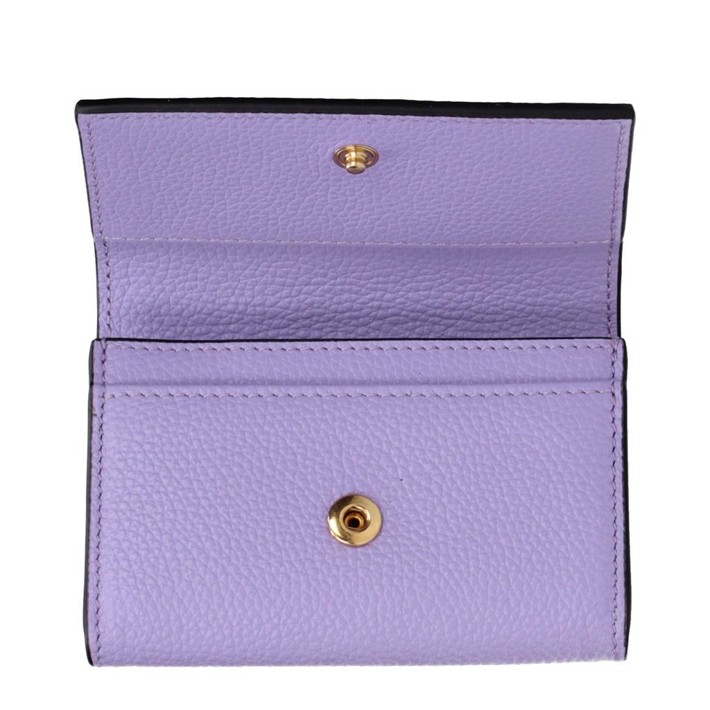 Leather Wallet – Purple