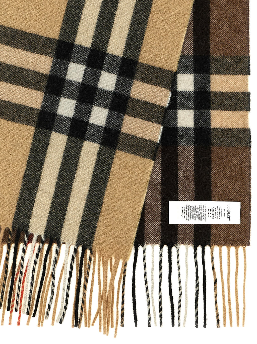 Écharpe en cachemire – Beige