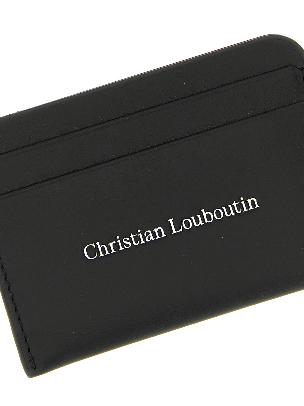 Porte-cartes en cuir – Noir